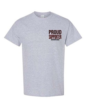 Proud Supporter Black & Red