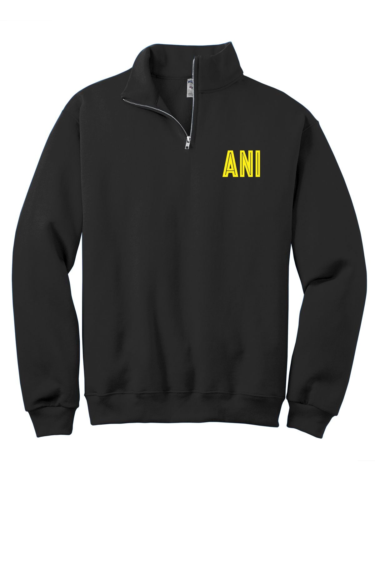 Monogrammed embroidered 1/4 zip