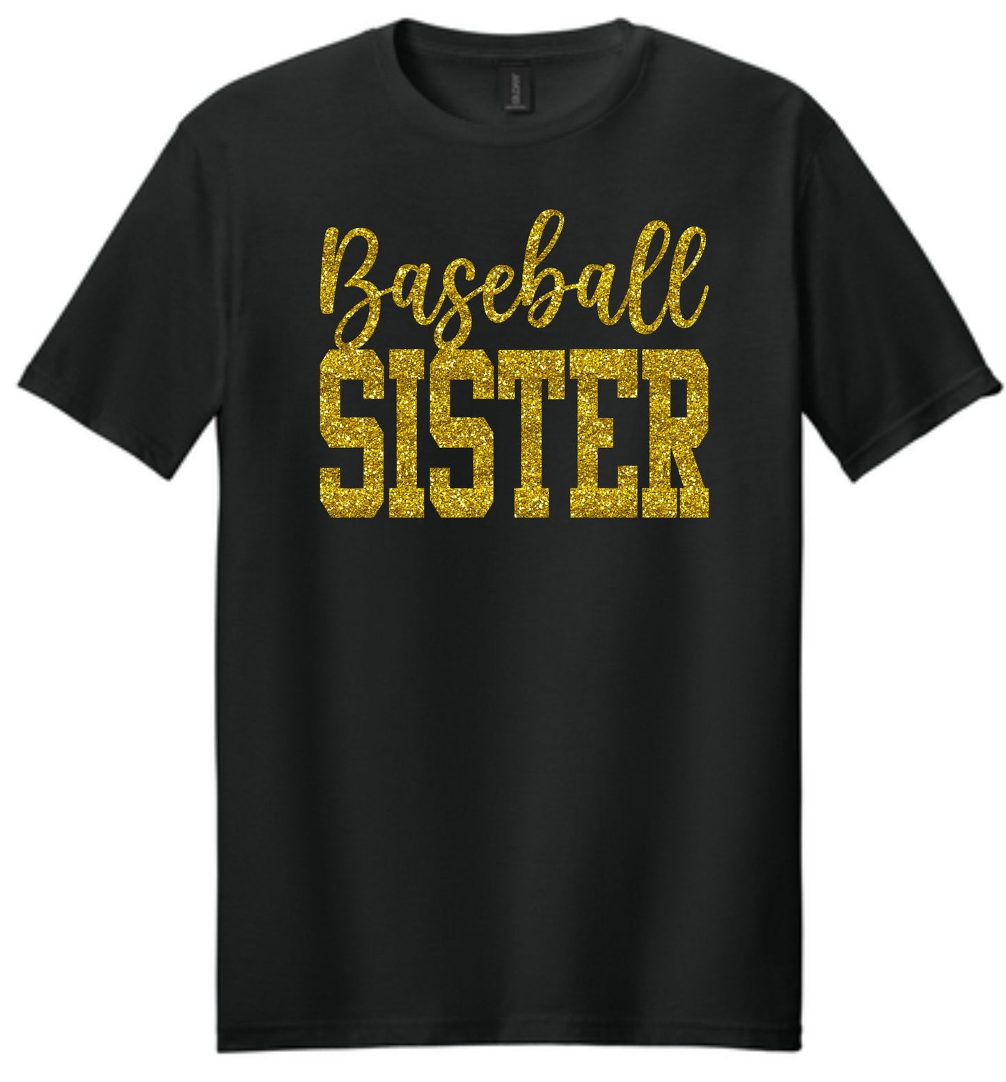 Glitter Baseball Sister