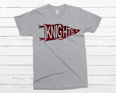 Bulldogs/Dawgs/Knights Mascot Pennant