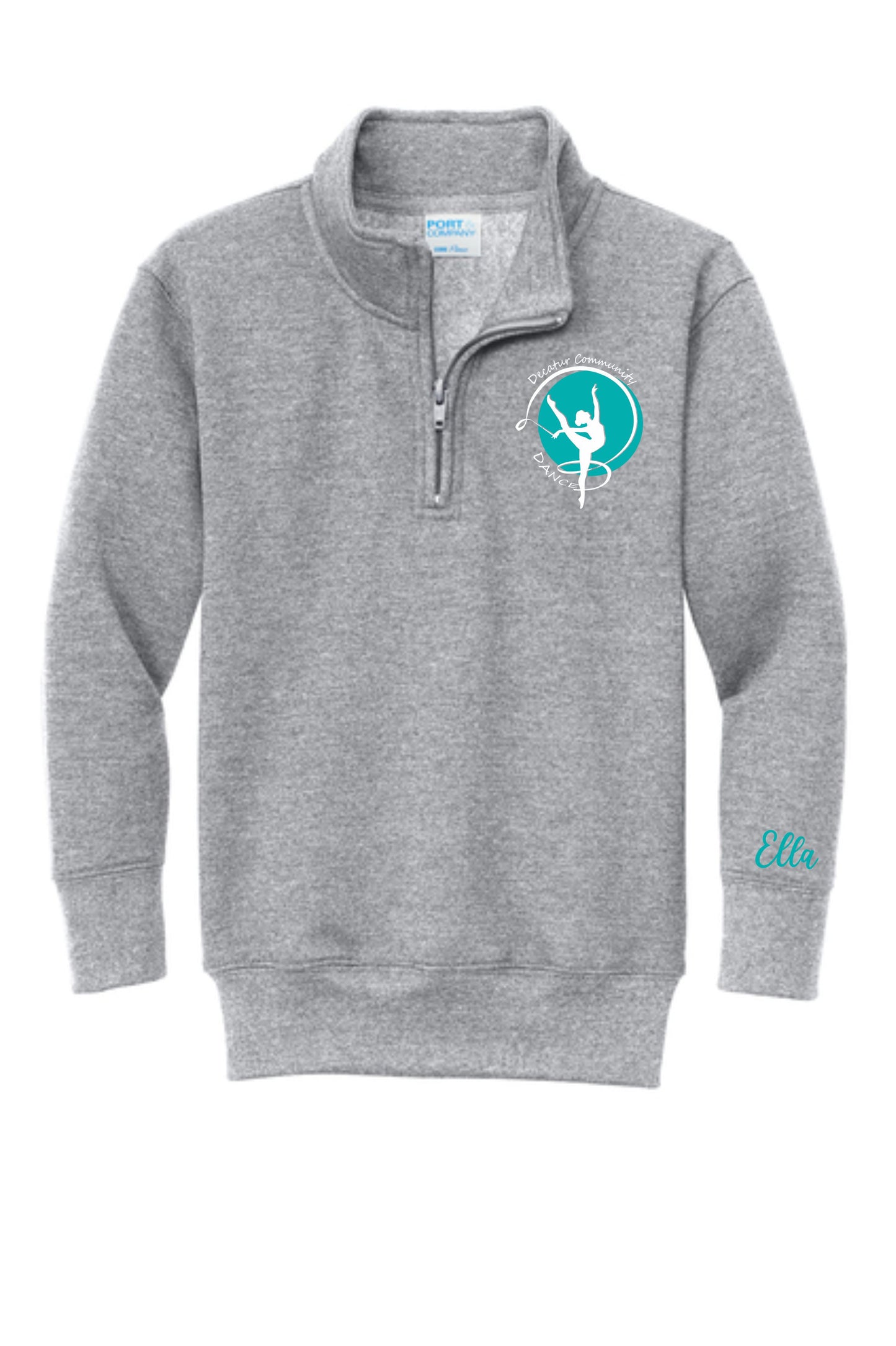 DCD Embroidered 1/4 zip