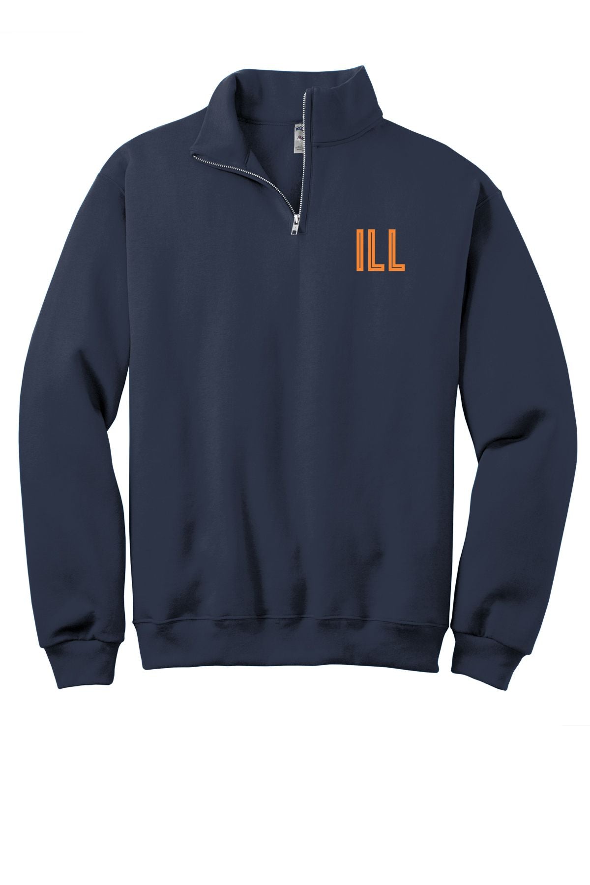 Monogrammed embroidered 1/4 zip