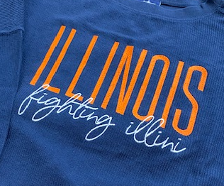 Illini embroidery clyde