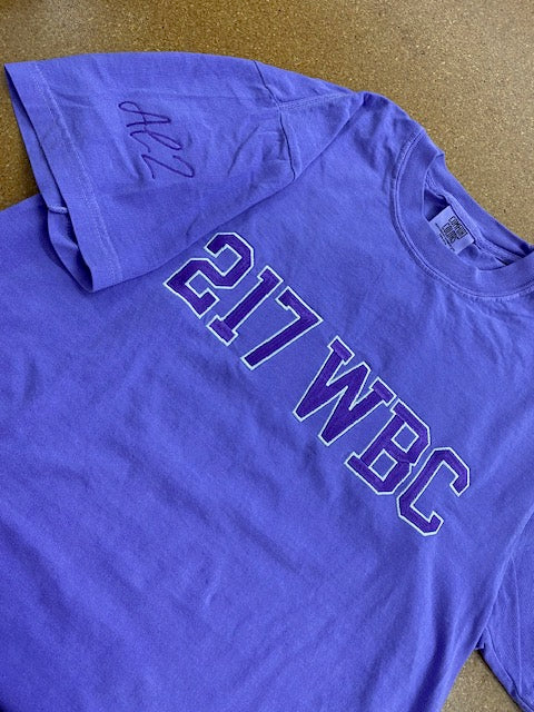 217 WBC WITH ALZ ON SLEEVE