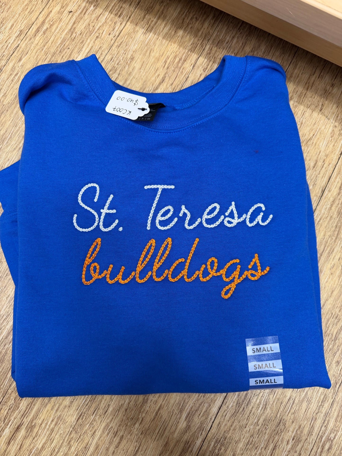 St. Teresa Chain Stitch Embroidery