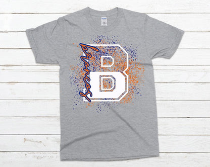 Spray Paint Letter & Mascot