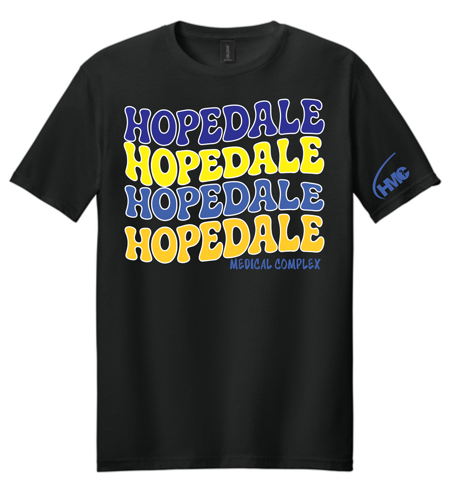 Hopedale Wave gold and blue