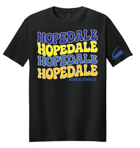 Hopedale Wave gold and blue