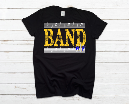 Band Distressed logo