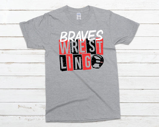 Distressed Braves Wrestling