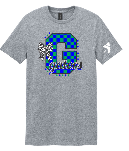 Gators Checkered with bow