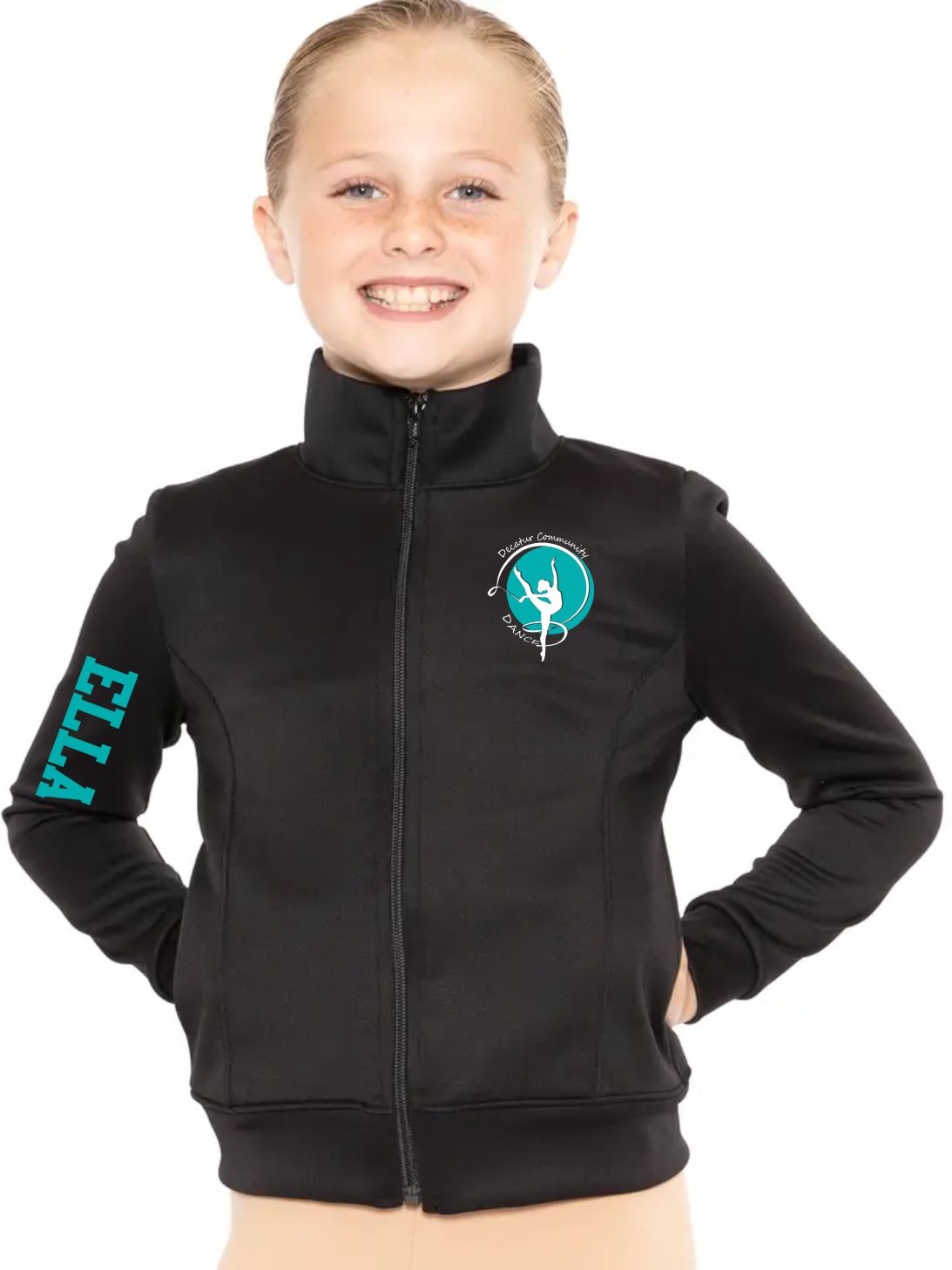 FULL ZIP FITTED WARM UP JACKET