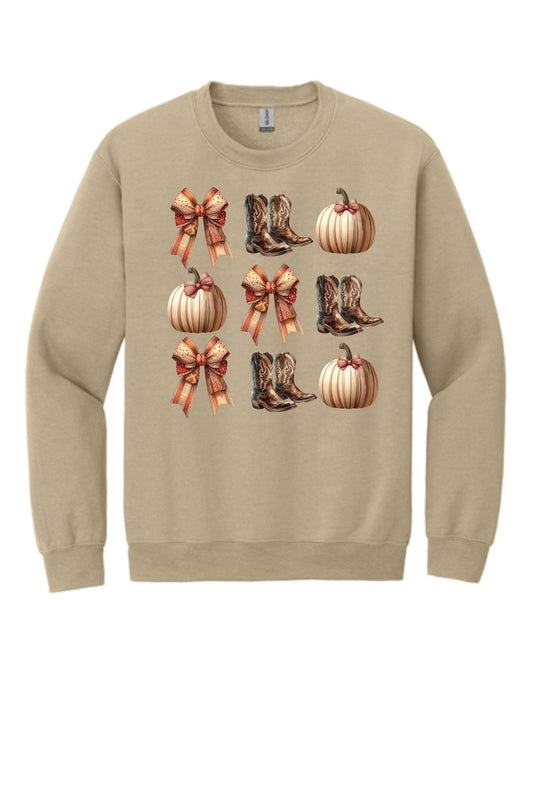 Boots and Pumpkins