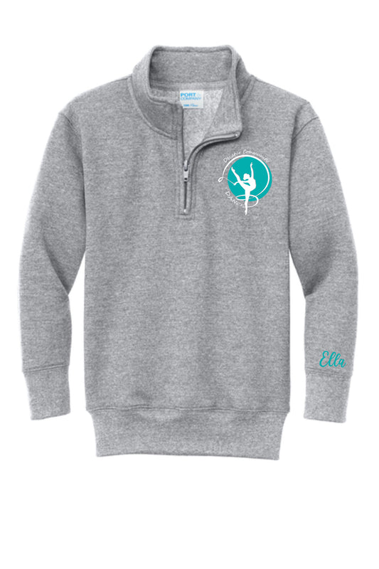 DCD Embroidered 1/4 zip