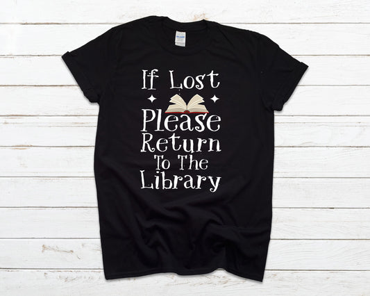 If lost return to library