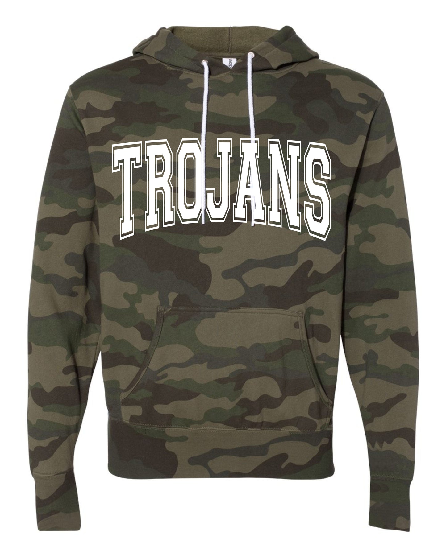 Camo School Spirit Hoodie