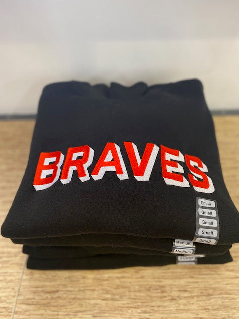 Braves Double Color embroidery