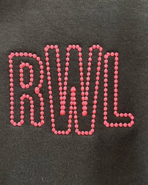 Adult embroidered 1/4 zip