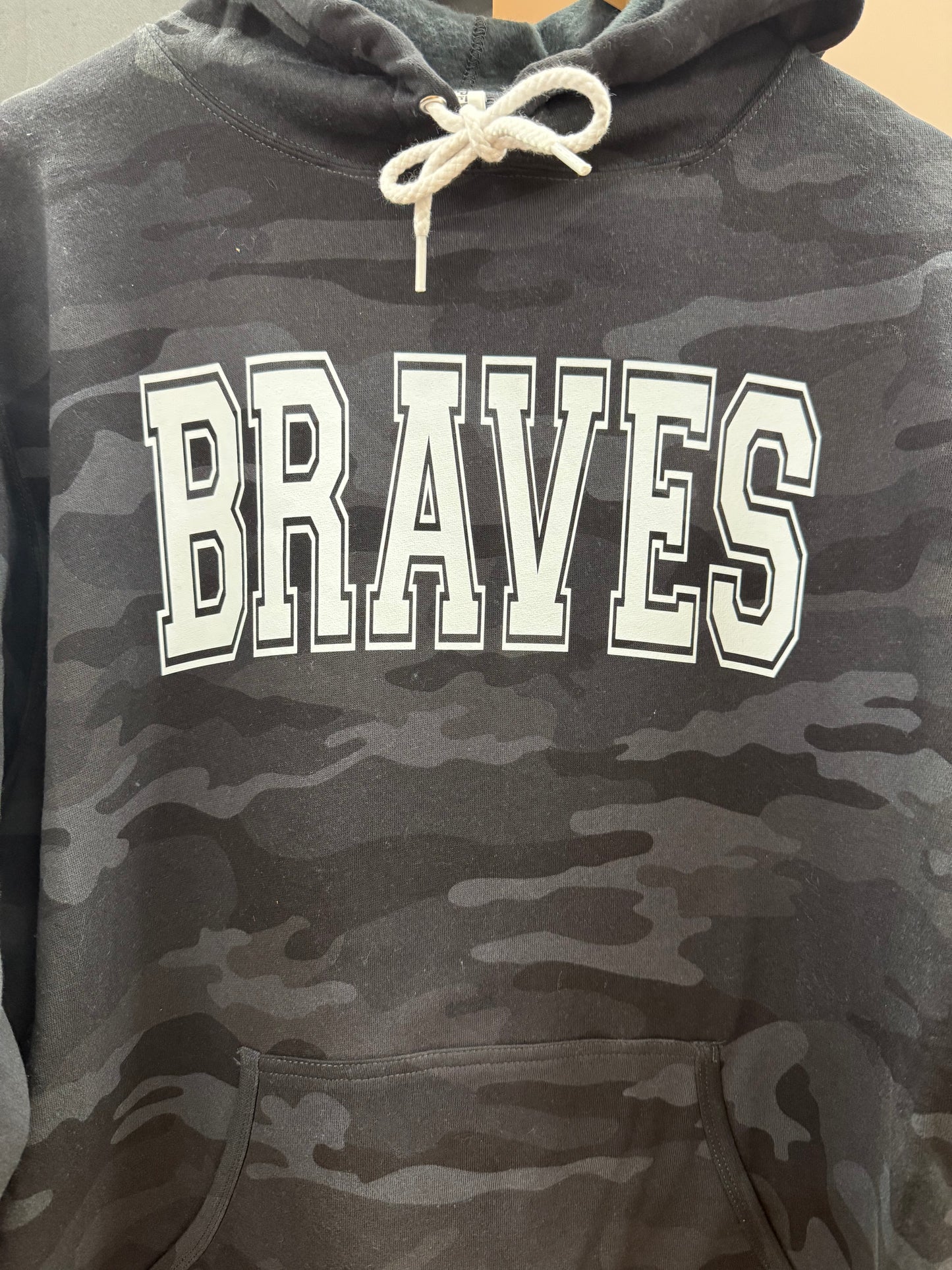 Camo School Spirit Hoodie