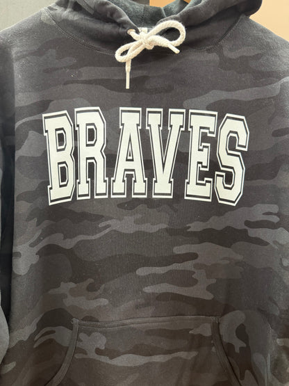 Camo School Spirit Hoodie