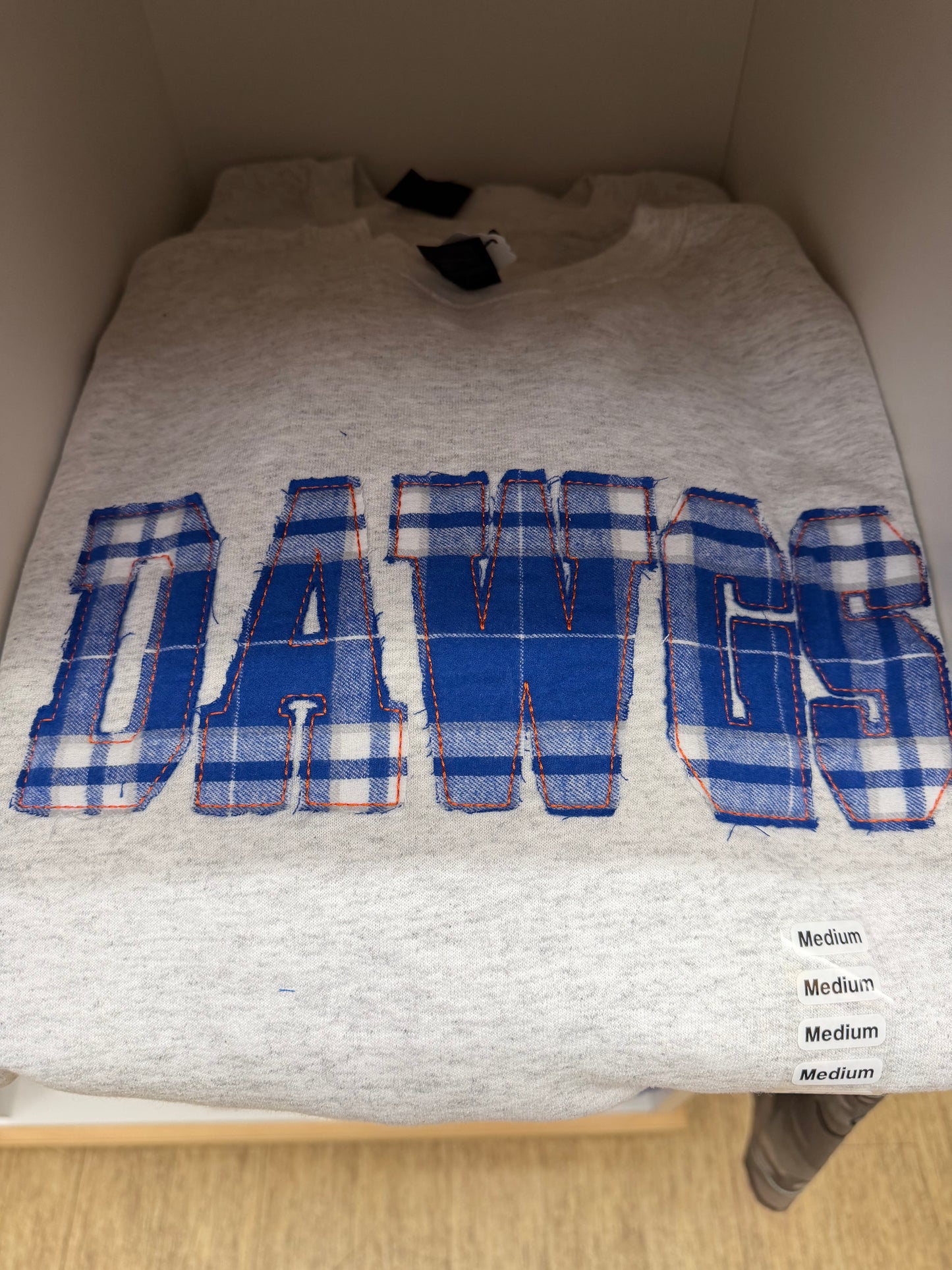 Flannel Crewneck