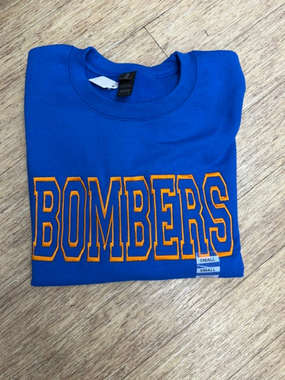 Custom College Font Embroidery