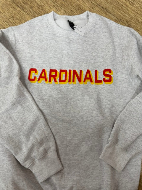 Cardinals Shadow Embroidery