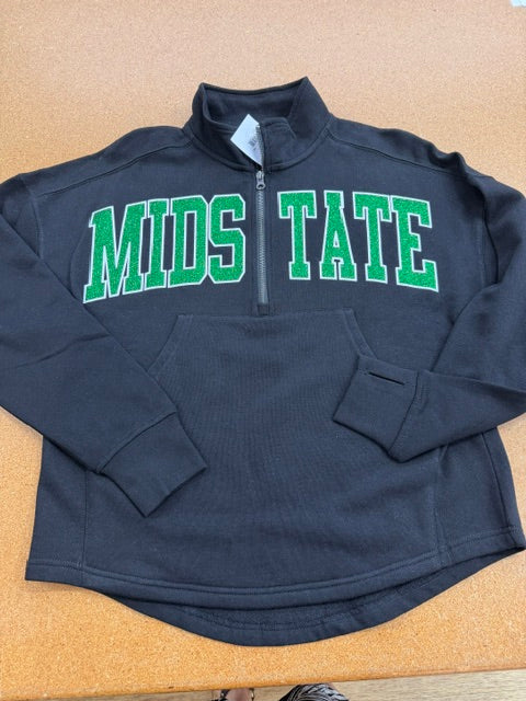 Midstate 1/4 zip. Ladies fit