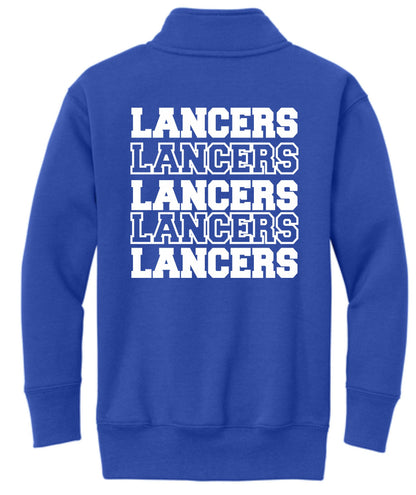Logo Repeat 1/4 zip