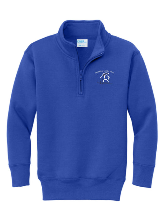 Logo Repeat 1/4 zip