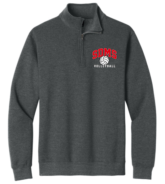 SDMS fleece 1/4 zip