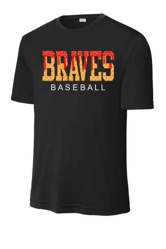 Braves ice cream drip