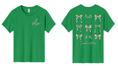 Initials and Bows