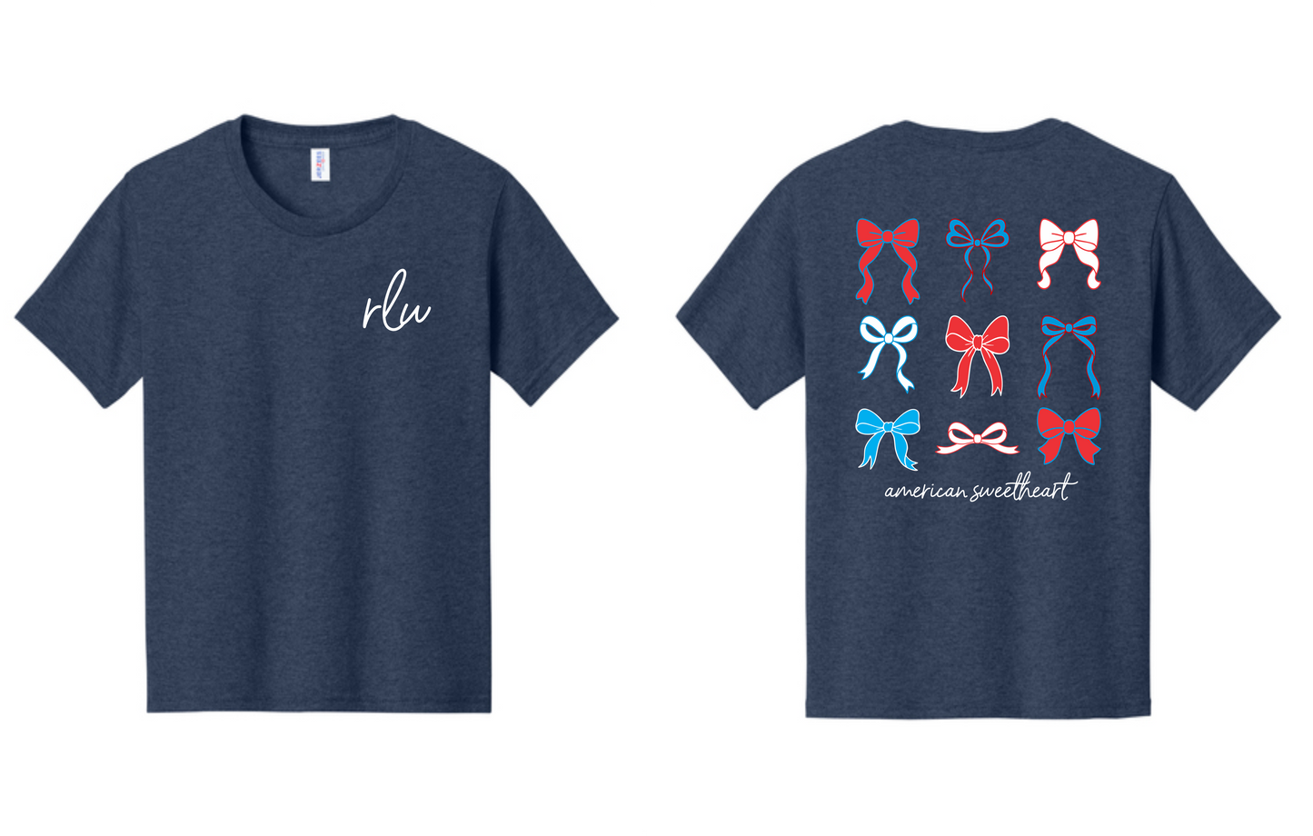 Initials and Bows