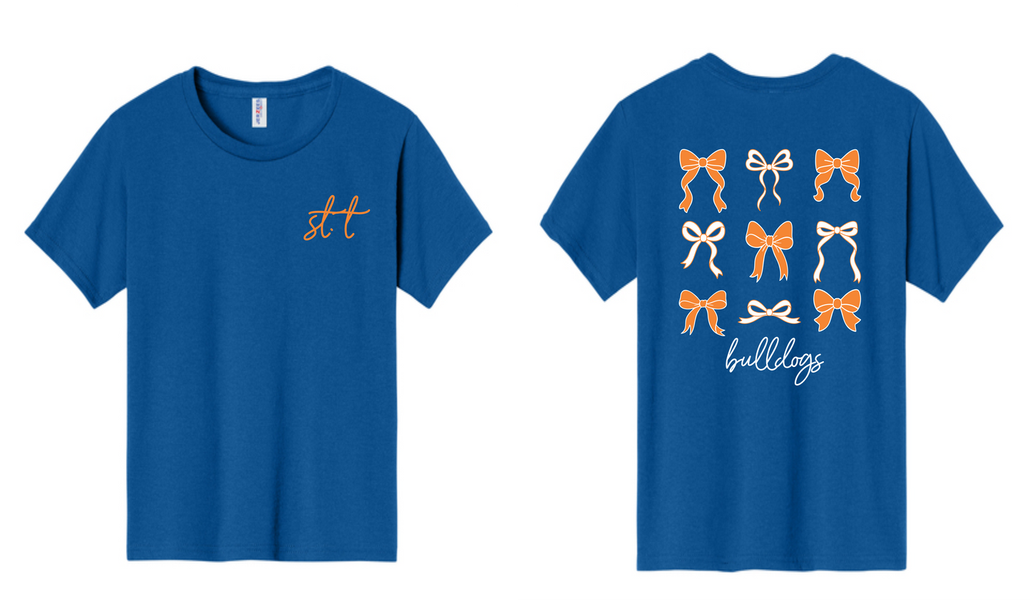 Initials and Bows