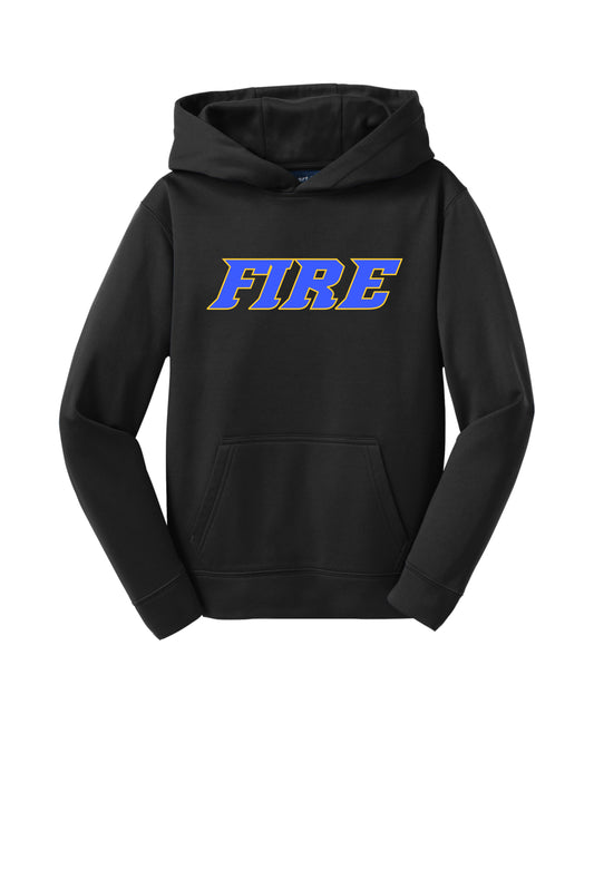 Fire Black Hoodie