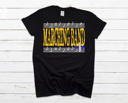 Band Distressed logo